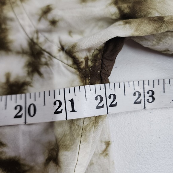 Outerknown BBQ Shirt Olive Branch Men's Button Up Short Sleeve Size Large NWT - Picture 4 of 5